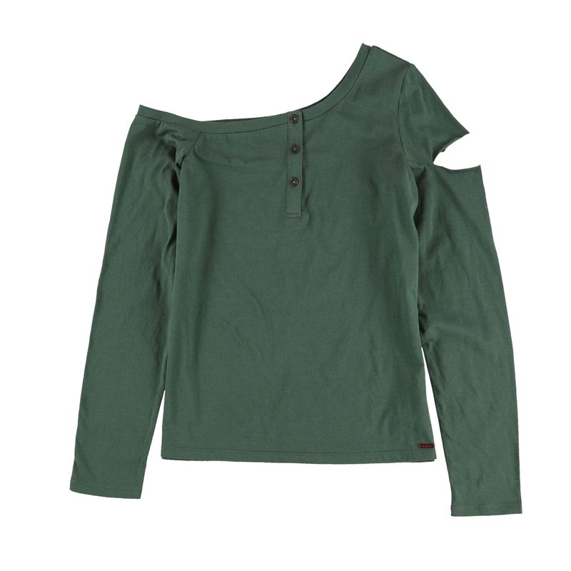 NPhilanthropy Womens Eero Henley Shirt Green S Dm